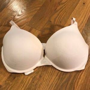 White Push Up Bra